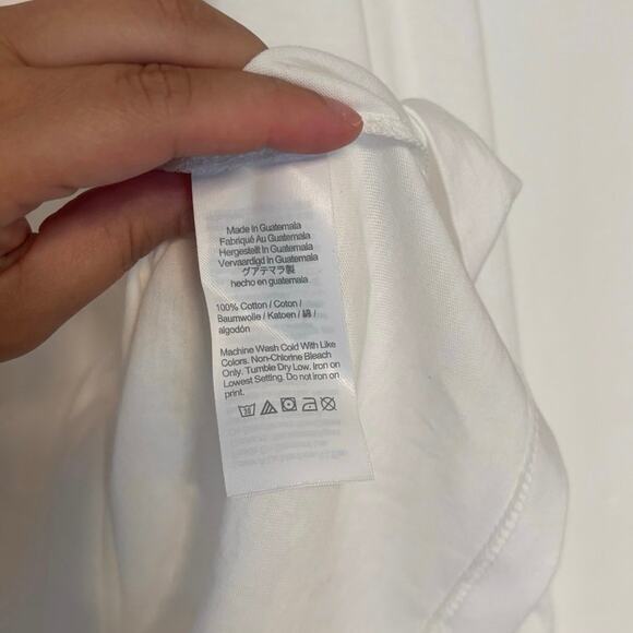 NWT J.Crew Jolly" graphic tee In white Size Medium - Picture 4 of 5